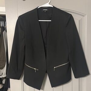 Express Women's Black Blazer Jacket